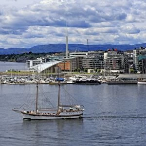 Pipervika Harbour, Oslo, Norway, Scandinavia, Europe