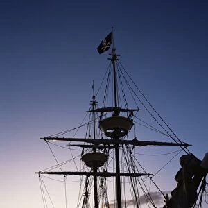 Pirate ship in Hog Sty Bay