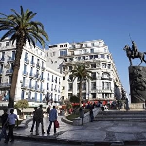 Place Emir Abdelkader, Algiers, Algeria, North Africa, Africa