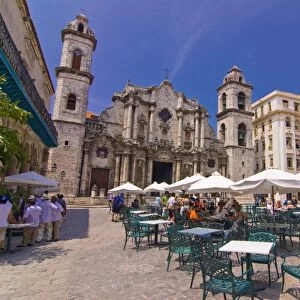 Plaza de la Catedral, Havana Vieja, UNESCO World Heritage Site, Havana