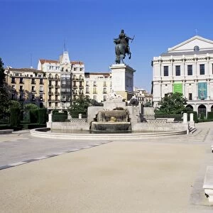 Plaza de Oriente and Palacio Real