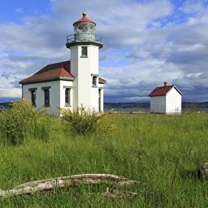 Point Wilson Lighthouse, Vashon Island, Tacoma, Washington State, United States of America, North America