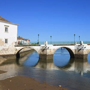 Ponta Romana (Roman Bridge), Tavira, Algarve, Portugal, Europe