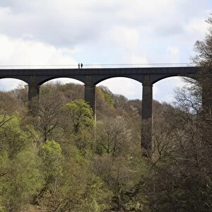 Pontcysyllte Aqueduct, UNESCO World Heritage Site, Llangollen, Dee Valley, Denbighshire, North Wales, Wales, United Kingdom, Europe