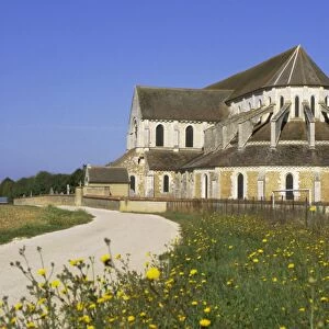 Pontigny Abbey, Bourgogne (Burgundy), France, Europe