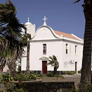 Ponto do Sol church, Santo Antao, Cape Verde islands, Africa