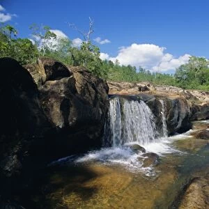 Pools and waterfall, Mountain Pine Ridge Reserve Rio On, near San Ignacio