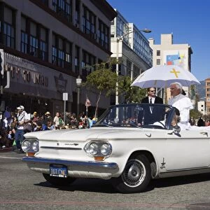 Pope, Doo Dah Parade, Pasadena, Los Angeles, California, United States of America