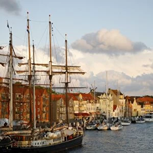 The port of Sonderborg, Jutland, Denmark, Scandinavia, Europe