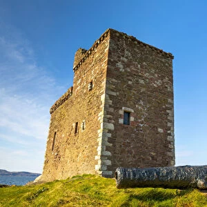 Portencross Castle, North Ayrshire, Scotland, United Kingdom, Europe