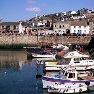 Porthleven harbour, Cornwall, England, United Kingdom, Europe