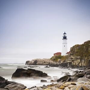 Portland Head Lighthouse, Portland, Maine, New England, United States of America, North America