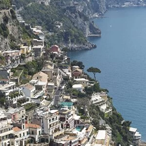 Positano, Amalfi Peninsula, UNESCO World Heritage Site, Campania, Italy, Mediterranean, Europe