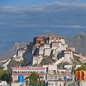 The Potala Palace former chief residence of the Dalai Lama, UNESCO World Heritage Site