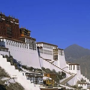 Potala Palace, UNESCO World Heritage Site, Lhasa, Tibet, China, Asia