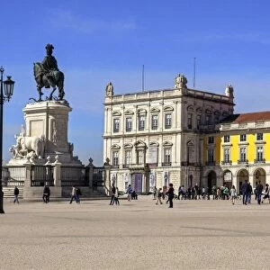Praca de Comercio, Baixa, Lisbon, Portugal, Europe
