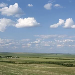 Prairie farmland
