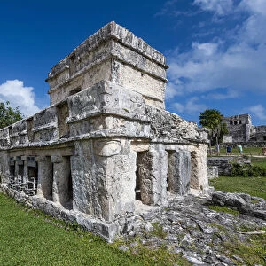 Pre-Columbian Mayan walled city of Tulum, Quintana Roo, Mexico, North America