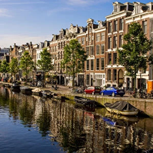 Prinsengracht Canal, Amsterdam, North Holland, Netherlands, Europe