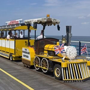 The Promenade Express, the noddy train that runs along the pier, Southport