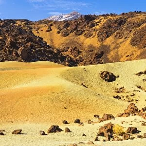 Pumice stone field, Teide National Park, UNESCO World Heritage Site, Tenerife, Canary Islands