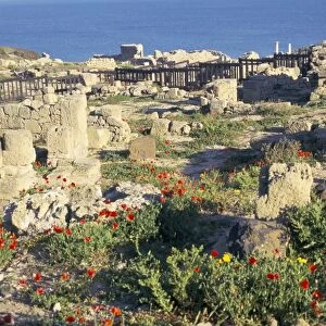 Punic and Roman ruins of city founded by Phoenicians in 730BC