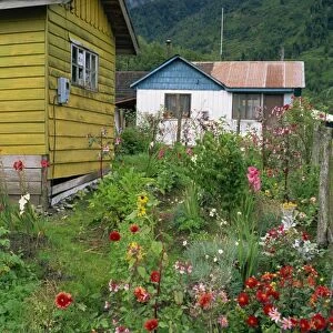Puyuhuapi village, Chilean Fjords, Chile, South America