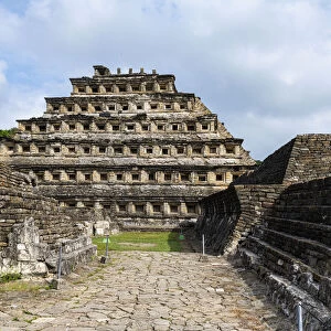 Pyramid of the Niches, Pre-Columbian archaeological site of El Tajin, UNESCO World