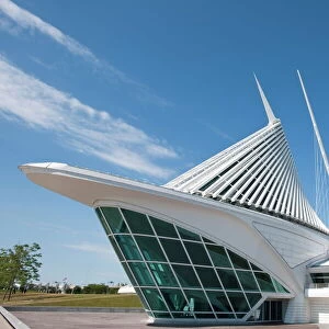 The Quadracci Pavilion of the Milwaukee Museum of Art, Milwaukee, Wisconsin