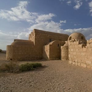 Quseir Amra castle, UNESCO World Heritage Site, Jordan, Middle East