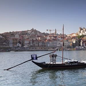 Rabelos boat, Ribeira District, UNESCO World Heritage Site, Se Cathedral, Palace of the Bishop