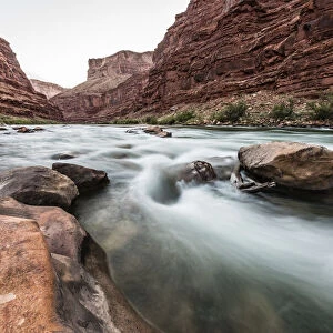 Rapids on the Colorado River, Marble Canyon, Grand Canyon National Park