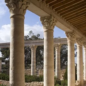 Reconstruction of the House of Africa Roman villa, Museum, El Djem, Tunisia