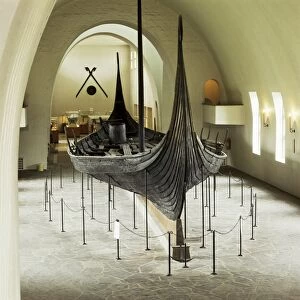 Replica of a Viking ship