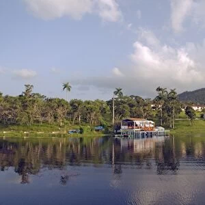 Reservoir in the mountain community and tourist centre of Las Terrazas
