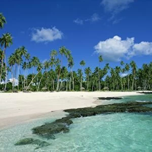Return to Paradise beach near Lefaga, Western Samoa, Pacific Islands, Pacific