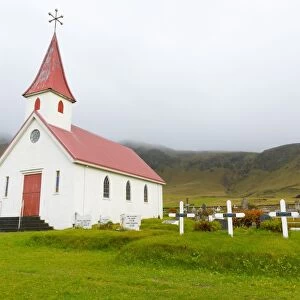Reynis Church, near Vik, Iceland, Polar Regions