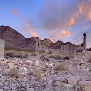 Rhyolite ghost town, Beatty, Nevada, United States of America, North America