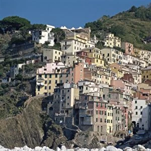 Riomaggiore, Cinque Terre, UNESCO World Heritage Site, Liguria, Italy, Europe