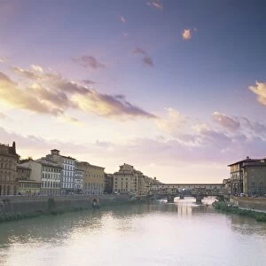 River Arno and the Ponte Vecchio
