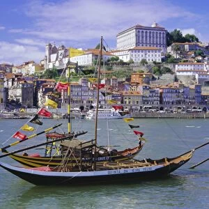 River Douro and sherry boats (port barges)
