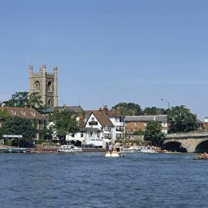 River Thames at Henley on Thames, Oxfordshire, England, United Kingdom, Europe