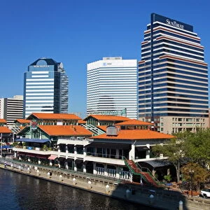 Riverfront and The Jacksonville Landing, Jacksonville, Florida, United States of America