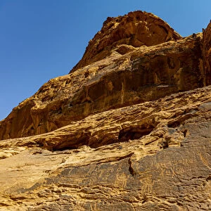 Rock Art in the Ha il Region, UNESCO World Heritage Site, Jubbah