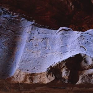 Rock drawings of Thamudic origin