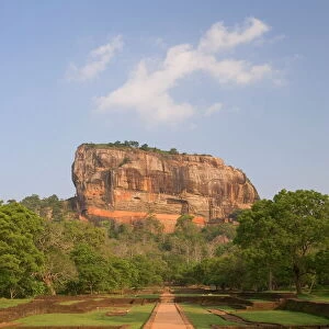 The rock fortress of Sigiriya (Lion Rock)