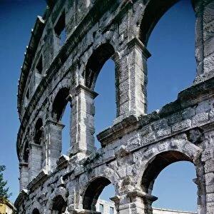 Roman amphitheatre, Pula, Croatia, Europe