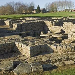 Roman Fort and settlement at Vindolanda, south side of Roman Wall, UNESCO World Heritage Site