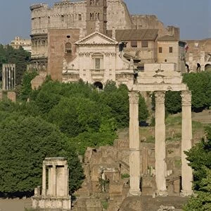 The Roman Forum (The Foro Romano) and Colosseum