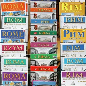 Rome tourist guidebooks, Rome, Lazio, Italy, Europe